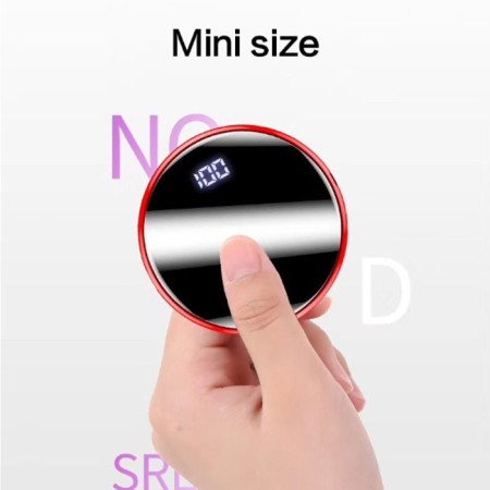 power bank 10000 MAH schermo Led Indicatore Carica USB Cavetto batteria esterna