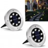 Driwei 2 FARO PICCHETTO LAMPADA LED SOLARE DA ESTERNO GIARDINO FARE...