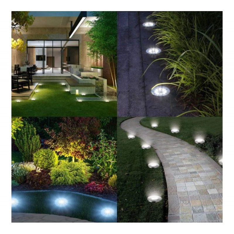 Driwei 2 FARO PICCHETTO LAMPADA LED SOLARE DA ESTERNO GIARDINO FARE...