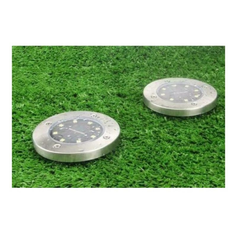 Driwei 2 FARO PICCHETTO LAMPADA LED SOLARE DA ESTERNO GIARDINO FARE...