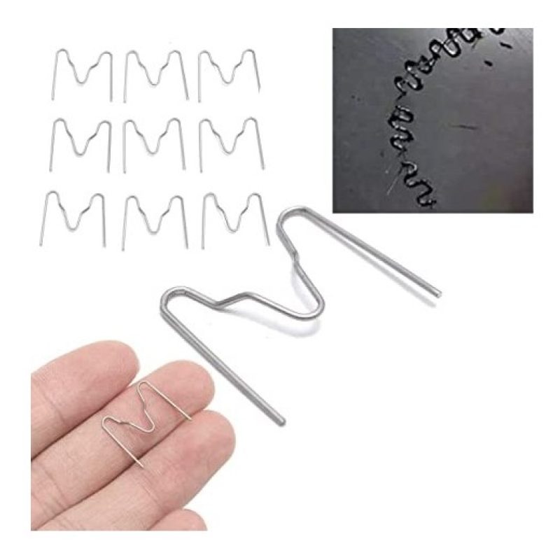 Generico 0.6mm Pinzatrice Graffette Saldatura Unghie Plastica Salda...
