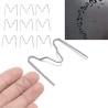 Generico 0.6mm Pinzatrice Graffette Saldatura Unghie Plastica Salda...