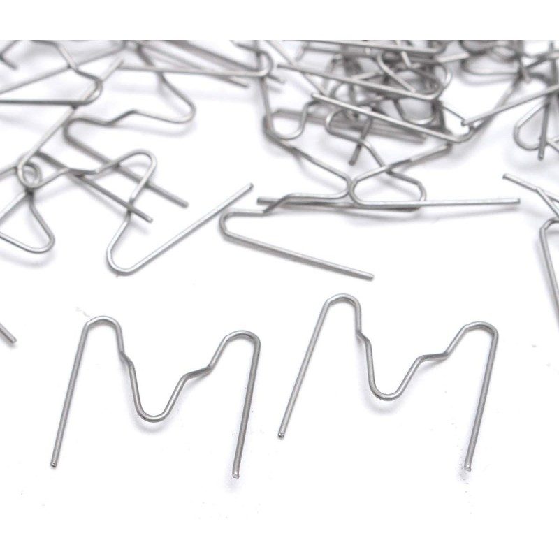 Generico 0.6mm Pinzatrice Graffette Saldatura Unghie Plastica Salda...