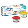 Giotto Colori a dita Giotto in barattoli 6 da 100ml tempere confezi...