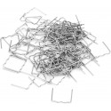 0.8mm Pinzatrice Graffette Saldatura Unghie Plastica Saldatore Kit 500pz piatte
