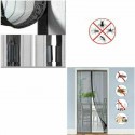 ZANZARIERA MAGNETICA CON CALAMITA 100X220 UNIVERSALE PORTA FINESTRA RIDUCIBILE