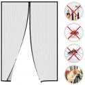 ZANZARIERA MAGNETICA CON CALAMITA 100X220 UNIVERSALE PORTA FINESTRA RIDUCIBILE