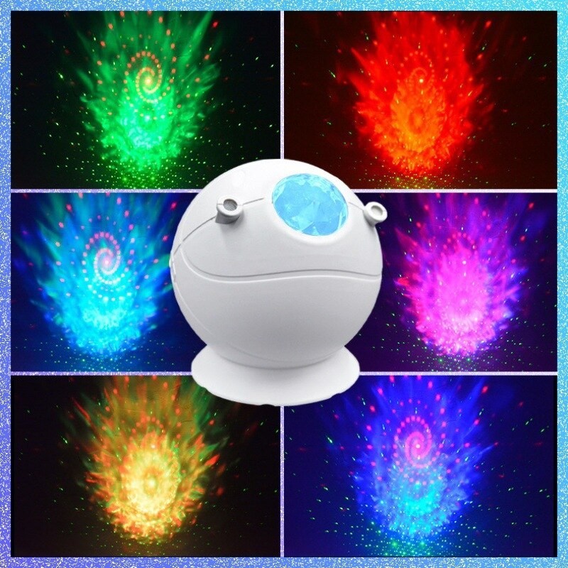 Generico Lampada Proiettore LED Speaker Cassa Bluetooth USB effetti...