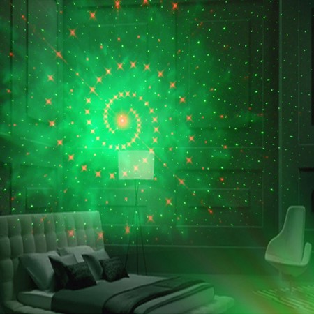 Lampada Proiettore LED Speaker Cassa Bluetooth USB effetti RGB disco DJ cavo USB