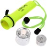 Generico TORCIA SUBACQUEA IMPERMEABILE LED 180 LUMEN CREE 40 metri ...