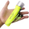Generico TORCIA SUBACQUEA IMPERMEABILE LED 180 LUMEN CREE 40 metri ...