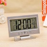 Hongu SVEGLIA OROLOGIO DATARIO DIGITALE TERMOMETRO DISPLAY LCD ILLU...