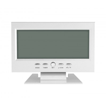 SVEGLIA OROLOGIO DATARIO DIGITALE TERMOMETRO DISPLAY LCD ILLUMINAZIONE COMODINO