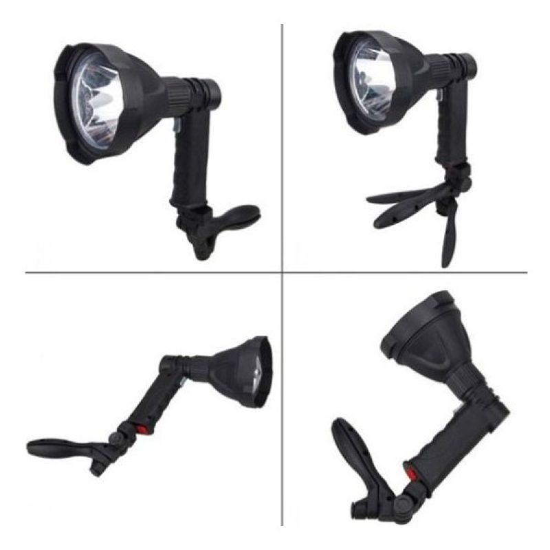 Hongu TORCIA TATTICA MILITARE A LED RICARICABILE POTENTE PISTOLA 80...