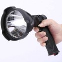 TORCIA TATTICA MILITARE A LED RICARICABILE POTENTE PISTOLA 8000 LUMEN T6 CREE