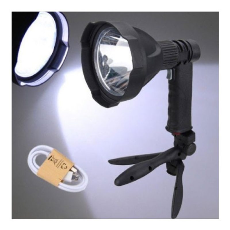 Hongu TORCIA TATTICA MILITARE A LED RICARICABILE POTENTE PISTOLA 80...
