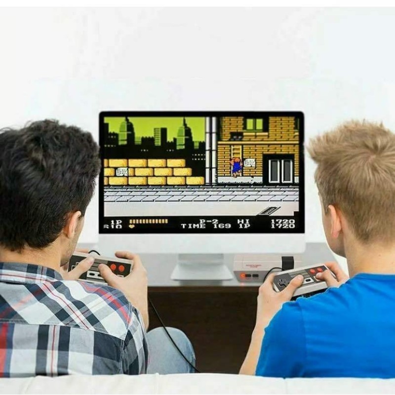 Hongu CONSOLE RETRO MINI GIOCHI CLASSICI 620 IN 1 CON 2 CONTROLLER ...