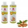 Setablu Olio di mandorle dolci 2 flaconi da 200ml olio per tutto il...
