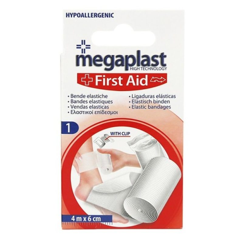 Megaplast 10X Benda coesiva compressiva elastica COTONE Bende 4mx6c...
