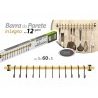 Gicos BARRA CUCINA 60 CM PARETE PORTA UTENSILI CUCINA ACCESSORI BAG...