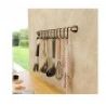 Gicos BARRA CUCINA 60 CM PARETE PORTA UTENSILI CUCINA ACCESSORI BAG...