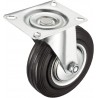Hongu 2 Ruote piroettanti carrello girevole rotella 75mm Piastra Di...
