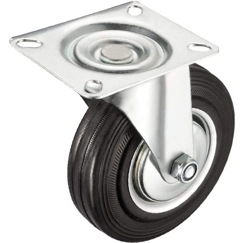 Hongu Ruota piroettanti carrello girevole rotella 125mm 360° piastr...