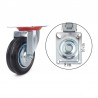 Hongu Ruota piroettanti carrello girevole rotella 125mm 360° piastr...