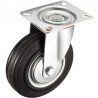 Hongu 2 Ruote piroettanti carrello girevole rotella 160mm Piastra D...