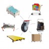 Hongu Ruota piroettanti carrello girevole rotella 160mm 360° piastr...
