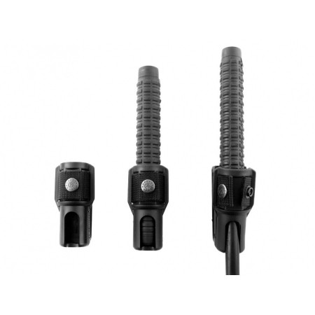 Sfollagente manganello telescopico estensibile bastone autodifesa in acciaio 16"