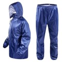 TUTA MOTO IMPERMEABILE COMPLETO ANTIPIOGGIA CON GIACCA E PANTALONE TAGLIA UNICA
