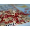 Hongu 90 NUMERI GETTONI IN LEGNO PER TOMBOLA A RILIEVO NAPOLETANA S...