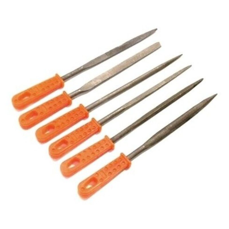 Hongu Set da 6 mini lime ad ago per ferro legno lunghezza di 165mm ...