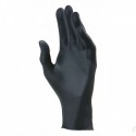 GUANTI MONOUSO NERI IN NITRILE SENZA POLVERE LATEX FREE 100 pezzi S box