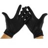 Icoguanti GUANTI MONOUSO NERI IN NITRILE SENZA POLVERE LATEX FREE 1...