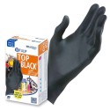 GUANTI MONOUSO NERI IN NITRILE SENZA POLVERE LATEX FREE 100 pezzi XL box