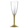 Hongu 18 FLUTE IN PLASTICA CALICE PER CHAMPAGNE SPUMANTE PROSECCO T...