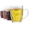 Confezione 6 Calici birra con manico 30 cl tazze colazione MUG in v...