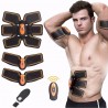 EMS Elettro stimolatore wireless con telecomando addominali gamme glutei fitness