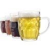 Confezione 3 Calici birra con manico 30 cl tazze colazione MUG in v...