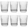 Hongu SET 6 BICCHIERI IN VETRO DA ACQUA COCKTAIL 27 CL CASA RISTORA...
