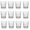 Hongu SET 12 BICCHIERI IN VETRO DA ACQUA COCKTAIL 27 CL CASA RISTOR...