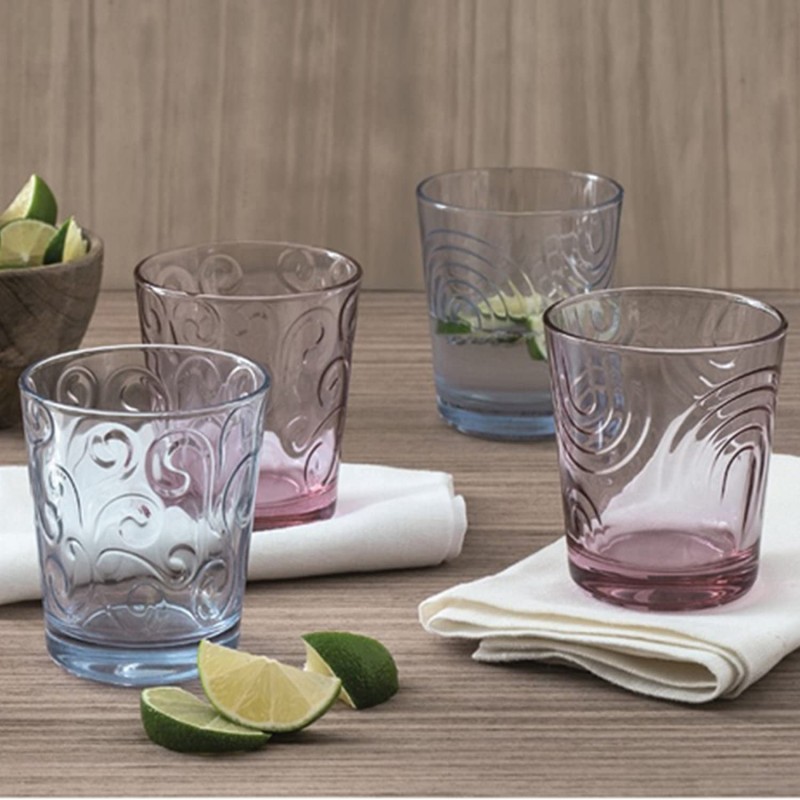 Hongu SET 12 BICCHIERI IN VETRO DA ACQUA COCKTAIL 27 CL CASA RISTOR...