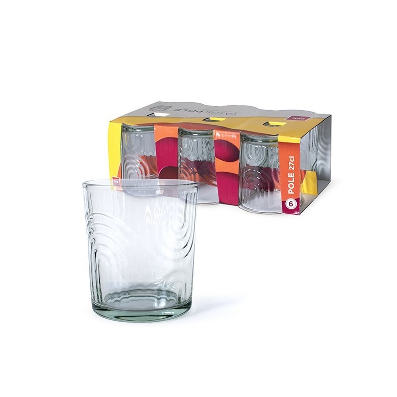 Hongu SET 12 BICCHIERI IN VETRO DA ACQUA COCKTAIL 27 CL CASA RISTOR...