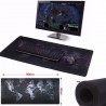 Mousepad tappetino XXL 900x400x3mm Mappa del Mondo mouse mat tappeto laptop game