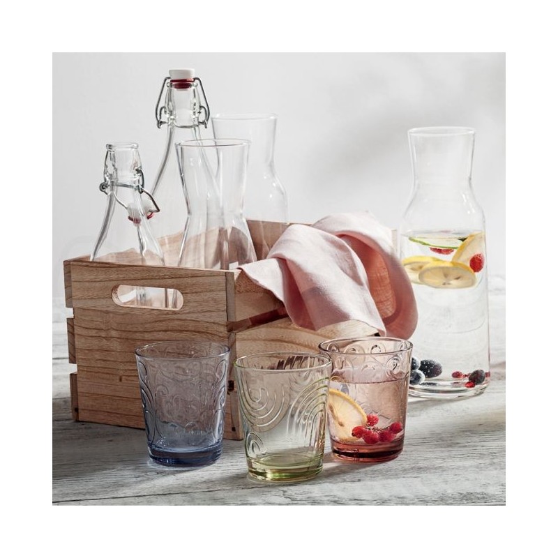 Hongu SET 12 BICCHIERI IN VETRO DA ACQUA COCKTAIL 27 CL CASA RISTOR...