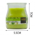 SET 12 CANDELE PROFUMEATE in VASETTO VETRO UVA AMBIENTE 7X5,5 CM ESTATE