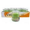Lumar SET 12 CANDELE PROFUMEATE in VASETTO VETRO ANGURIA AMBIENTE 7...
