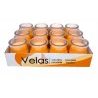 Generico SET 12 CANDELE PROFUMEATE in VASETTO VETRO FRUTTI TROPICAL...